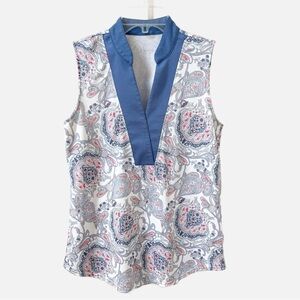 JoFit Women’s Sleeveless Dixie Golf Top Size Medium